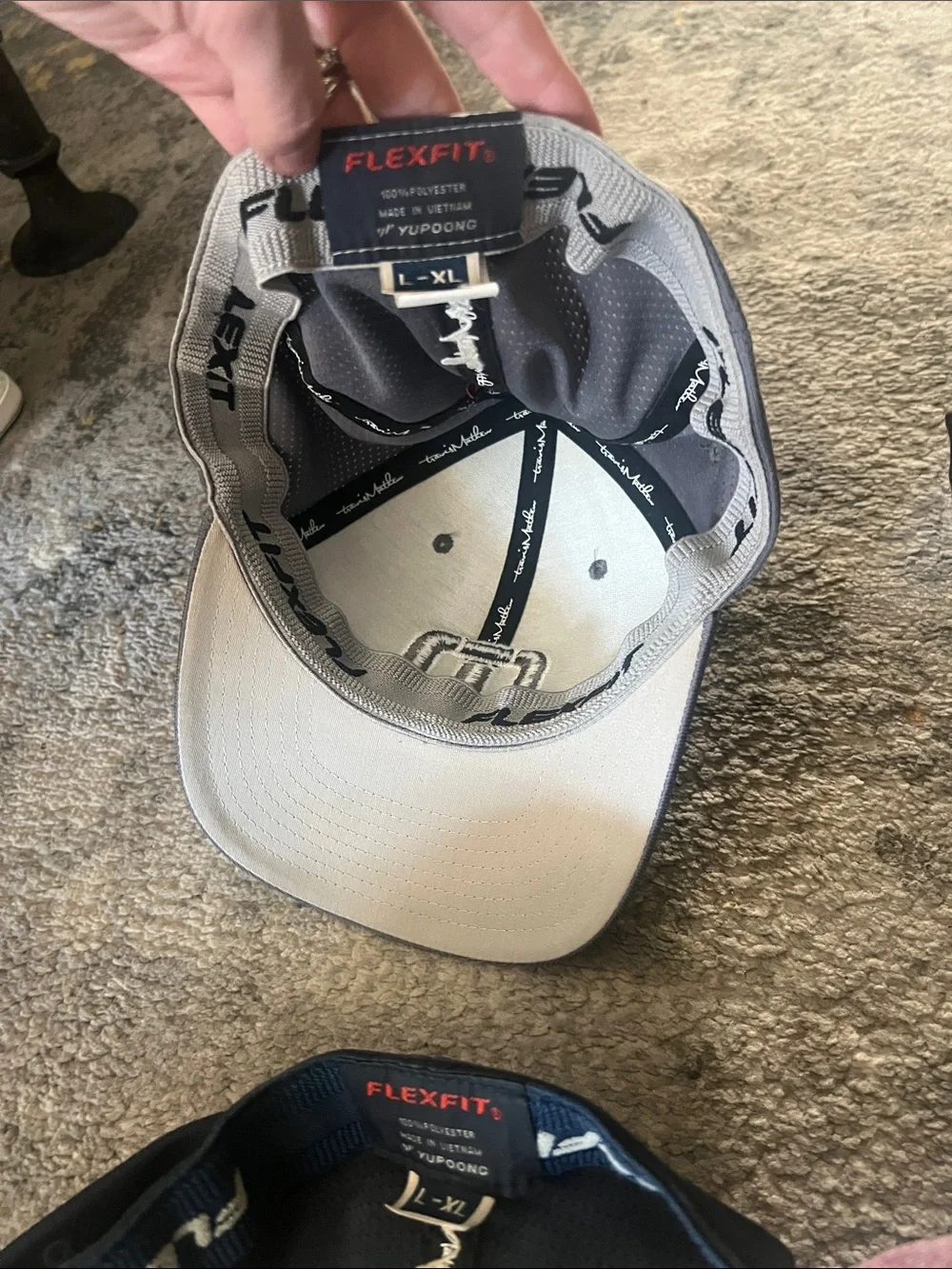 BUNDLE Travis Matthew 'M' Logo Baseball Flexfit Hat Cap - Black Gray Pink Navy
